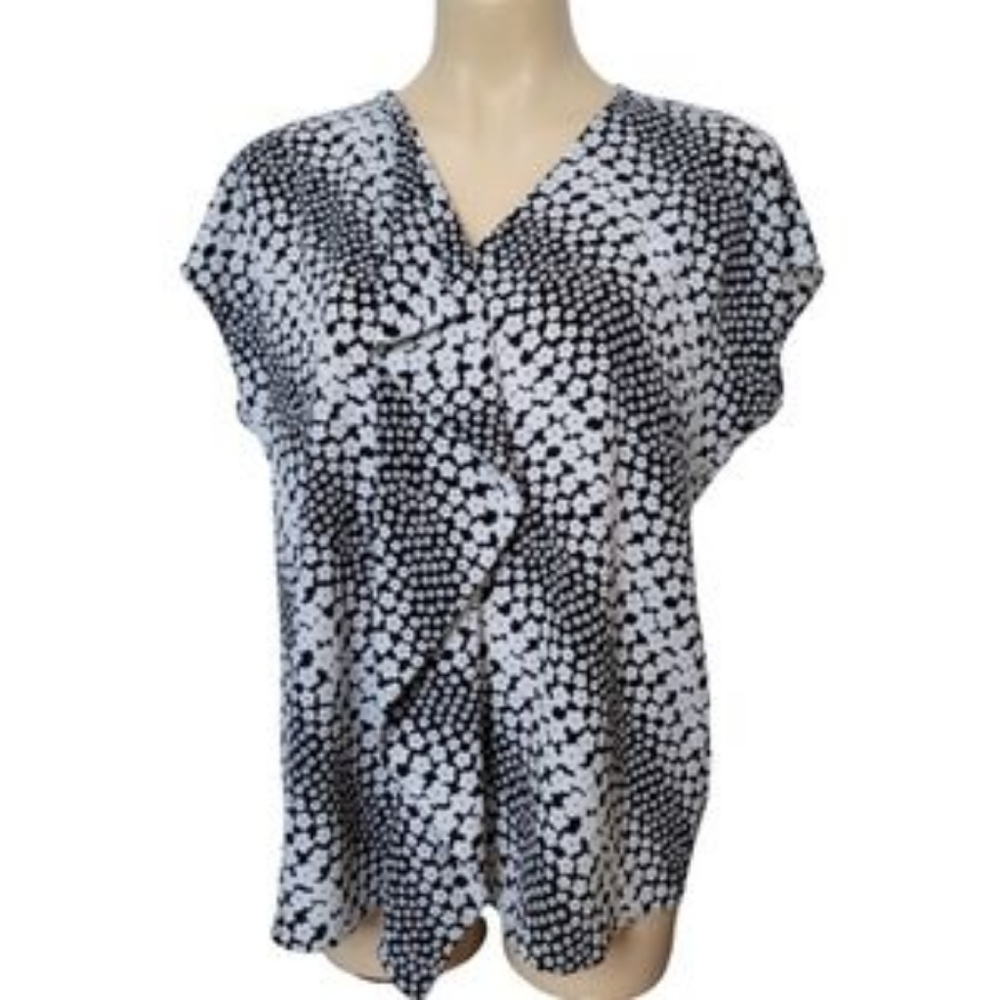 ❤️B2G1 EUC Michael Michael Kors L Floral Blouse❤️